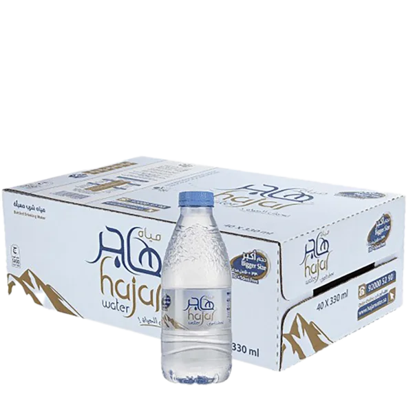 مياه هاجر 330 مل 40 عبوة (Hajar 330 ml * 40)